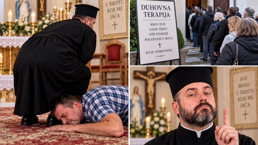 Sveštenik tvrdi da liječi ljude